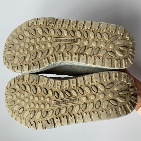 Sketchers Vintage Original Shape Up Toning Sneakers In White - Picture 6 of 9